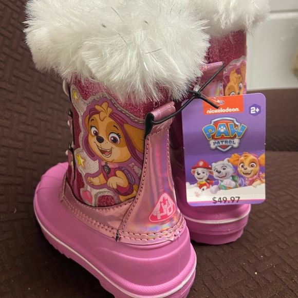 Snow boats girl size 11 - Picture 2 of 3